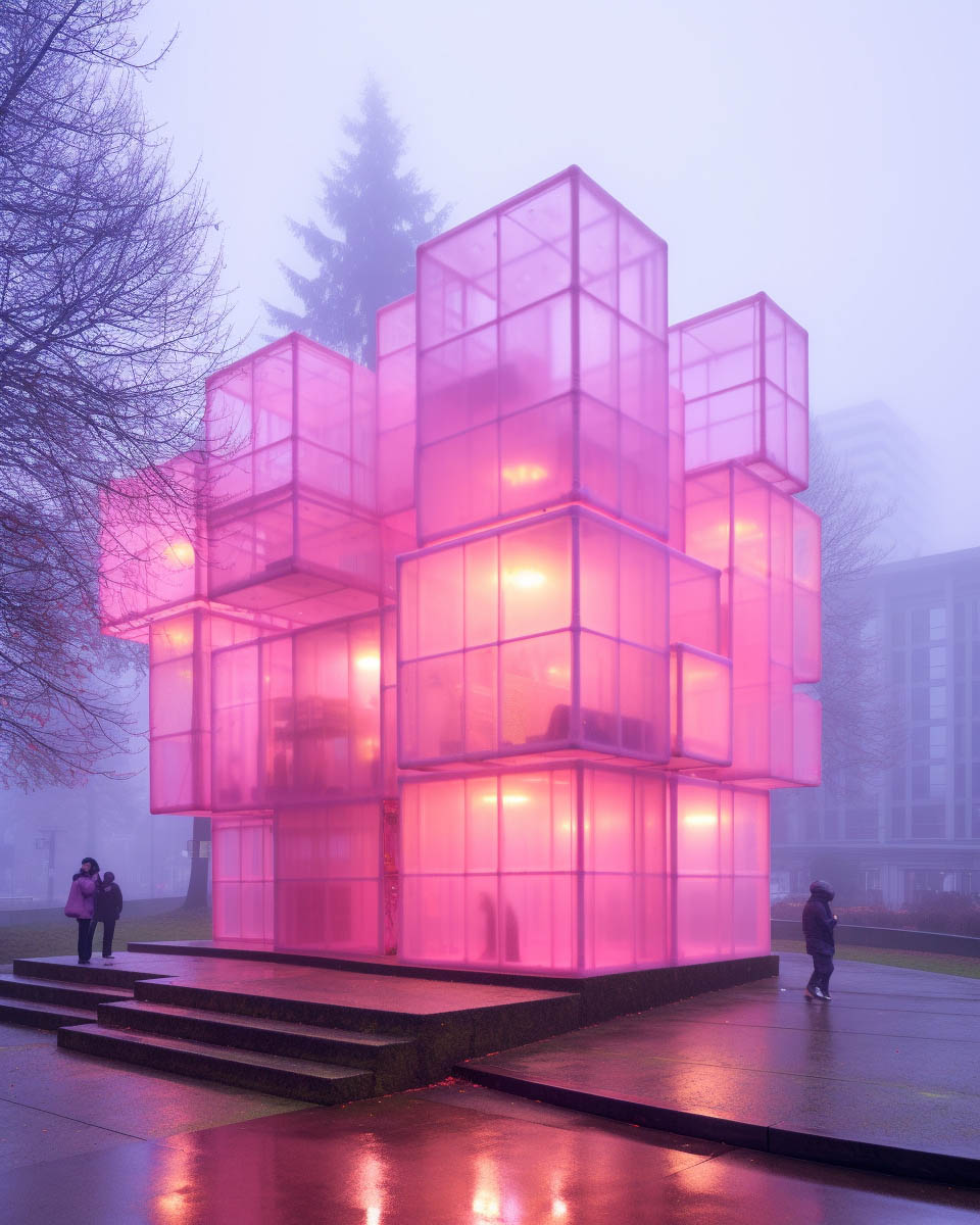 Luminiscent town