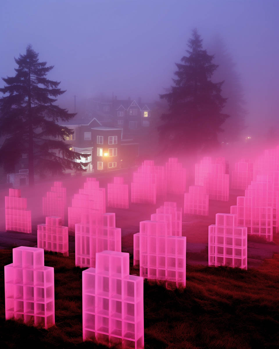 Luminiscent town