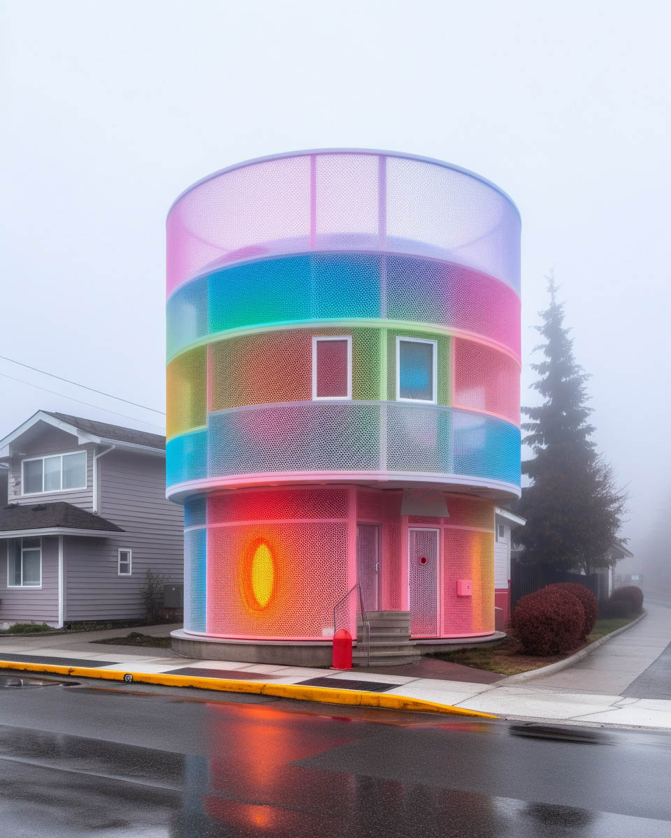 Luminiscent town