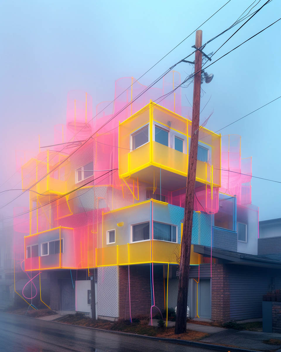 Luminiscent town