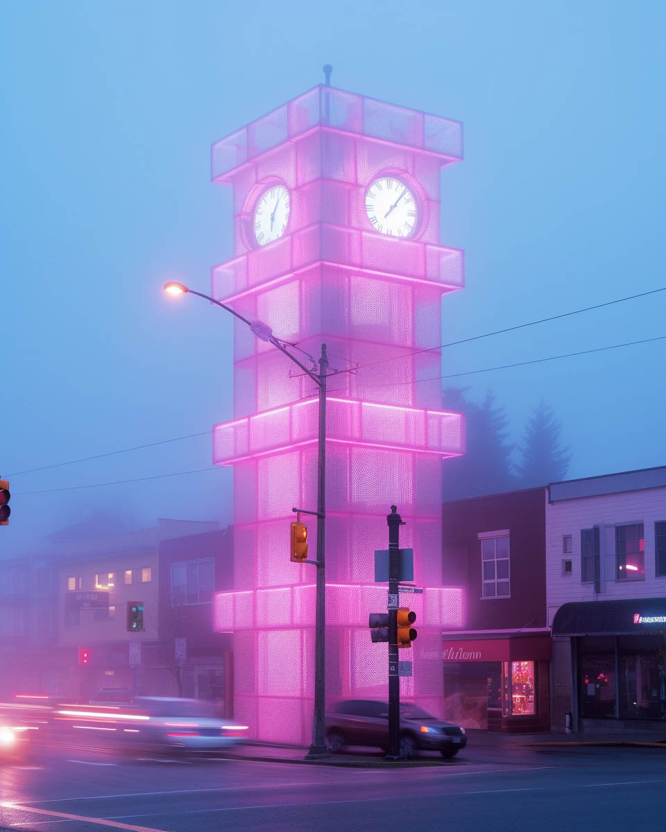 Luminiscent town