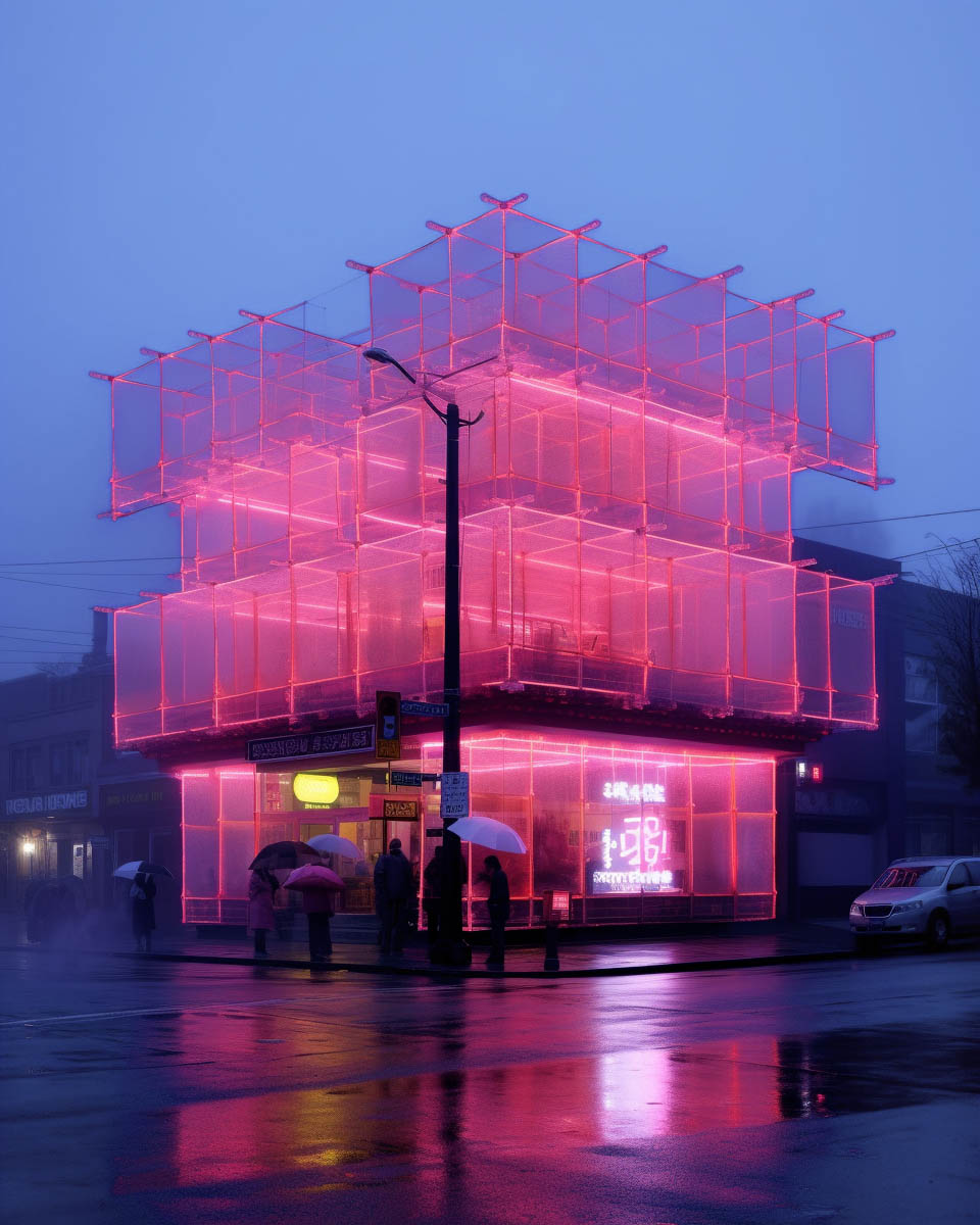 Luminiscent town