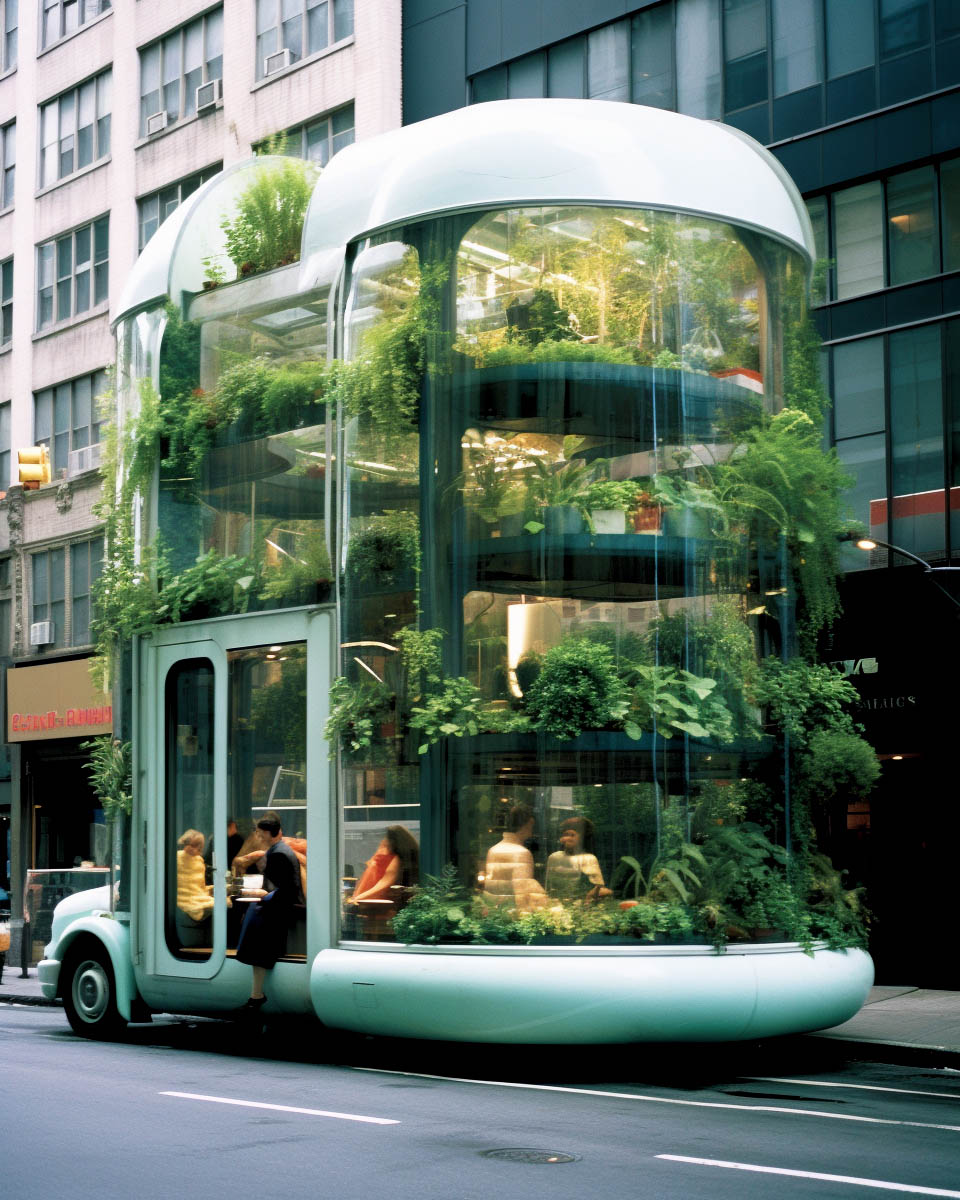 Mobile plant shop