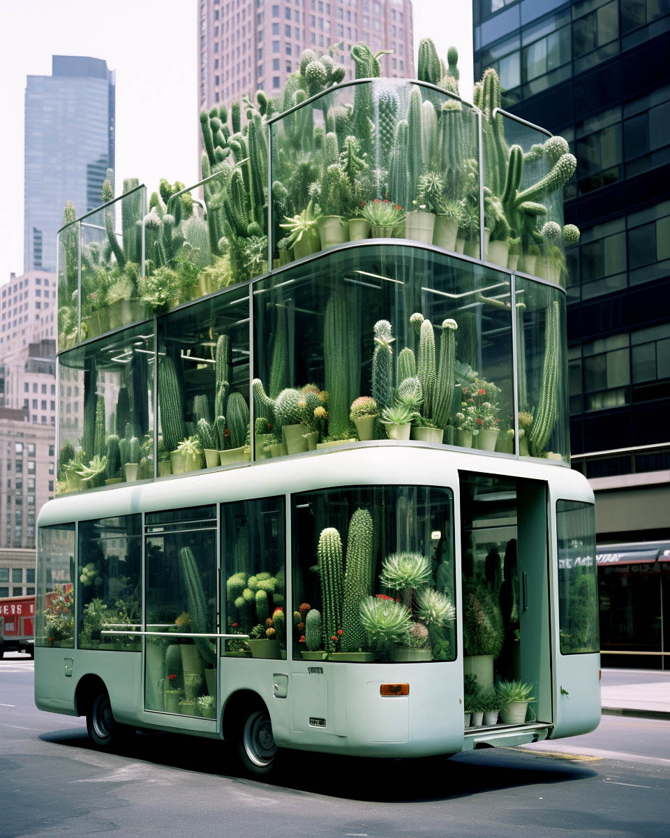 Mobile plant shop