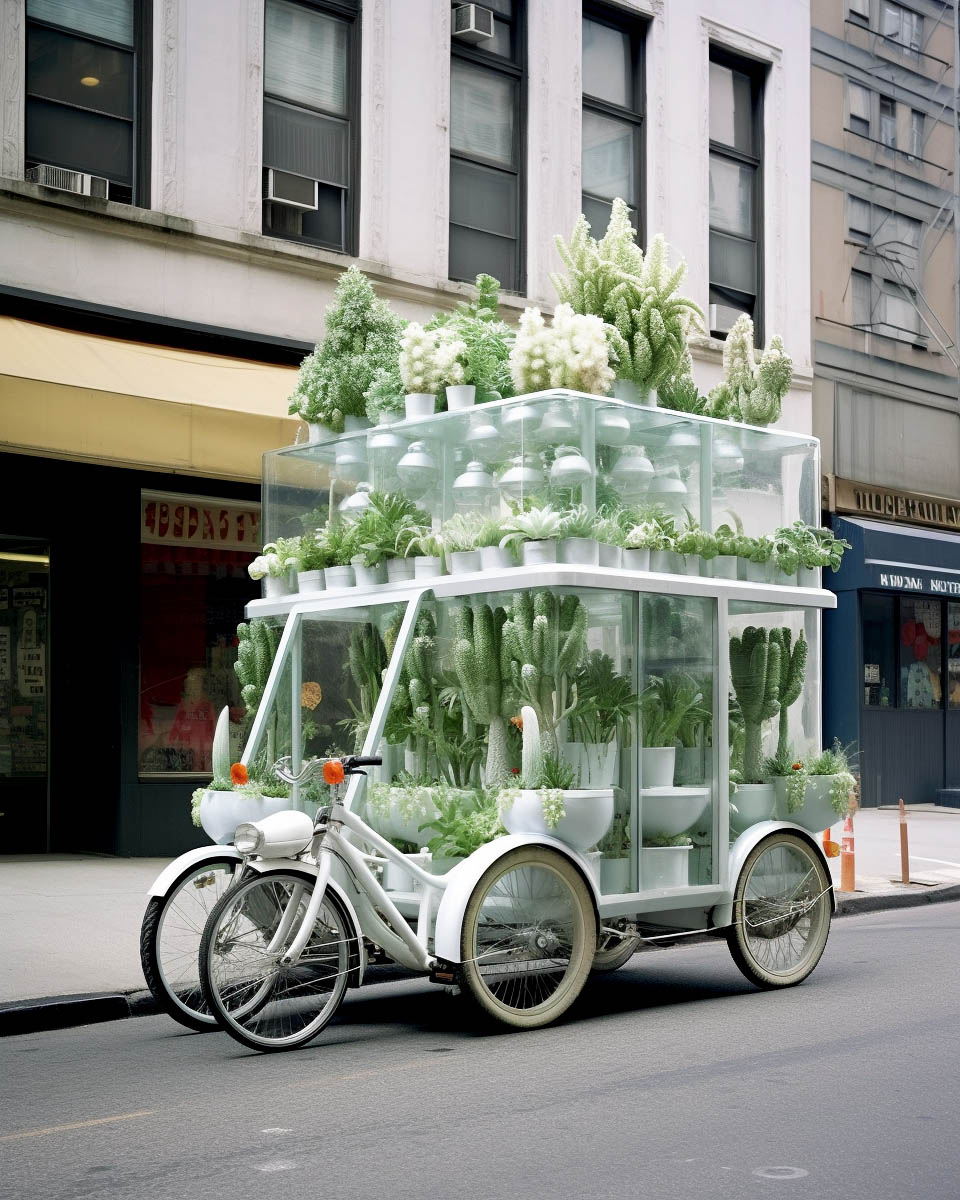 Mobile plant shop