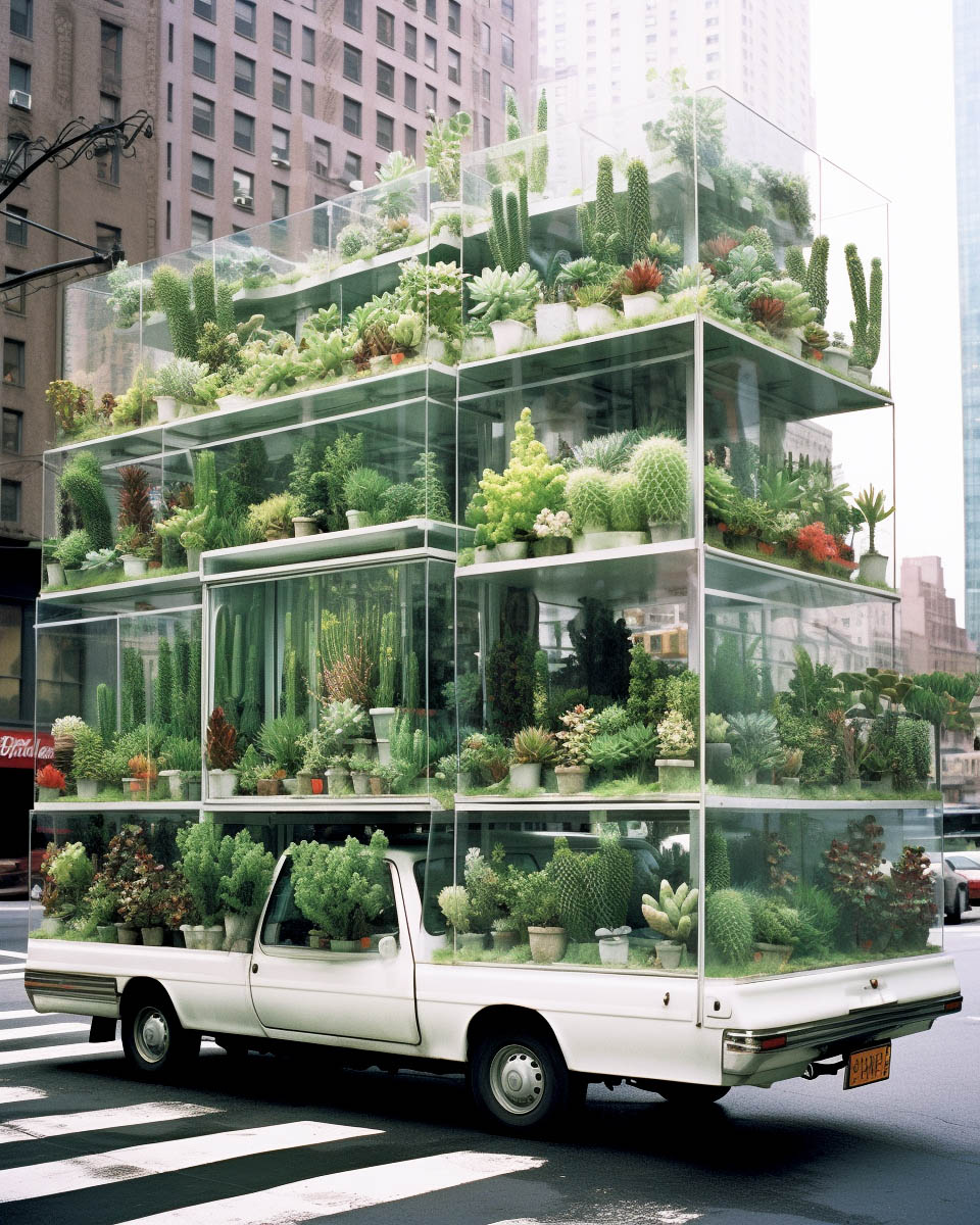 Mobile plant shop