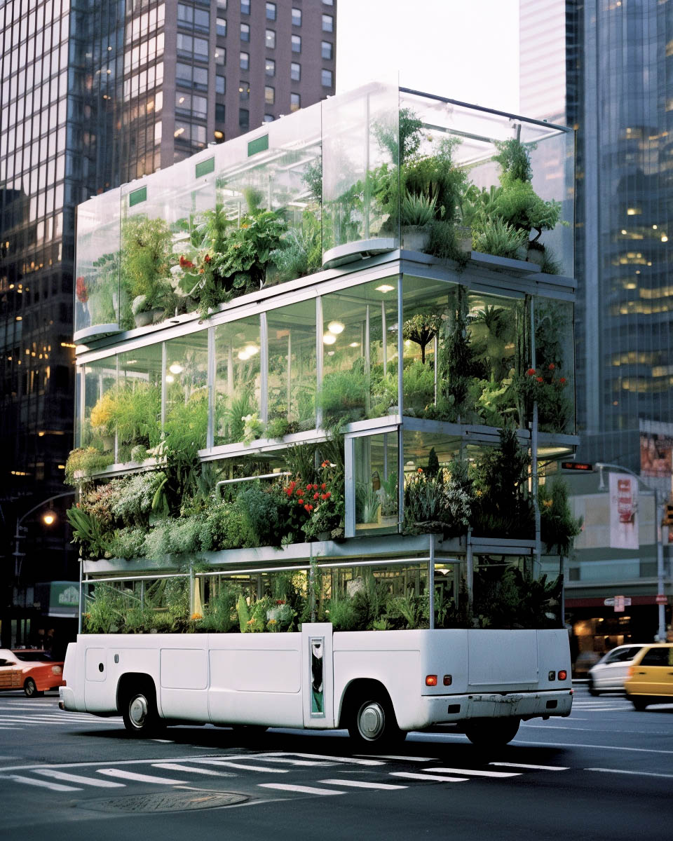 Mobile plant shop