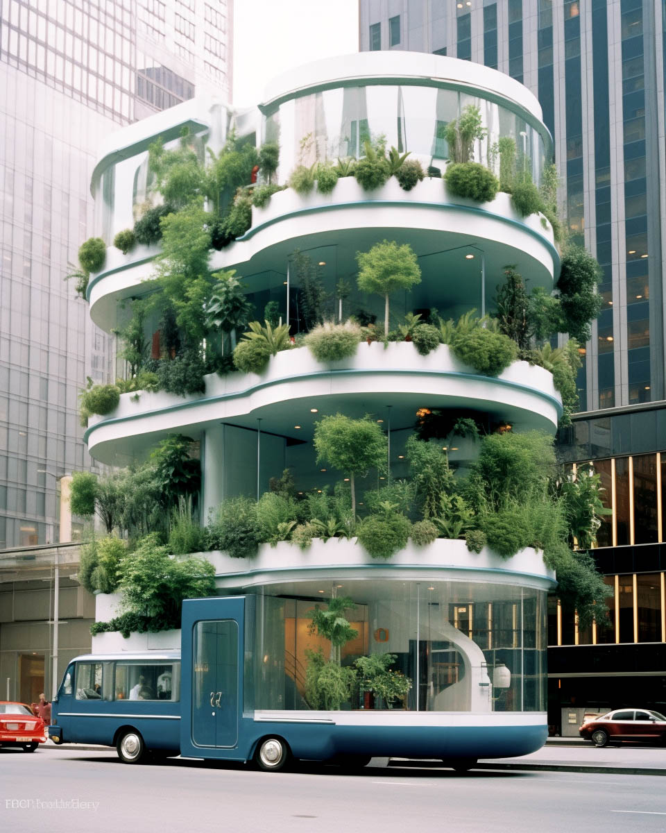 Mobile plant shop