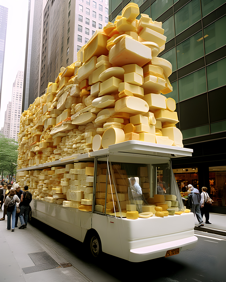Cheese delivery