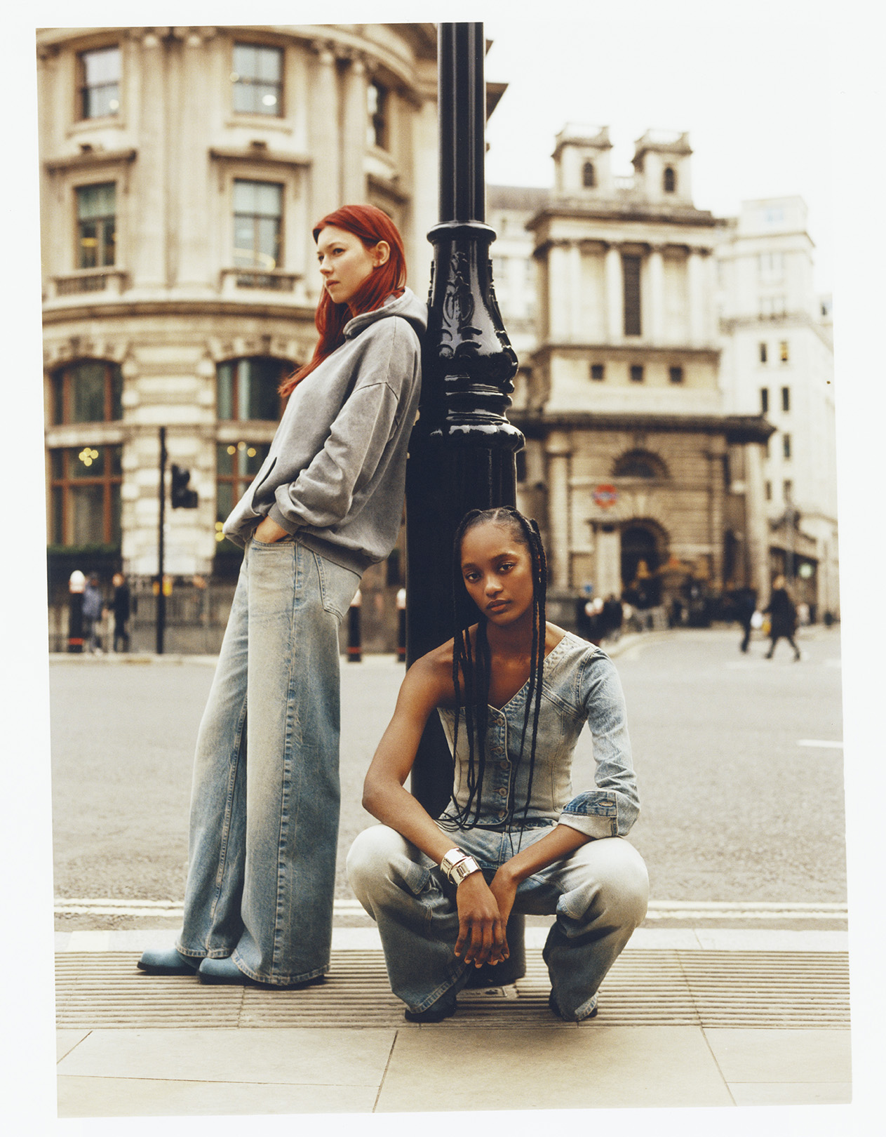 Wearing denim